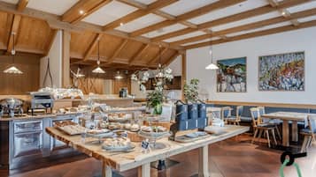 Daily buffet breakfast (EUR 15 per person)