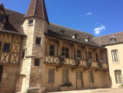 Flat*** near Beaune center, quiet, swimming pool, sauna, golf