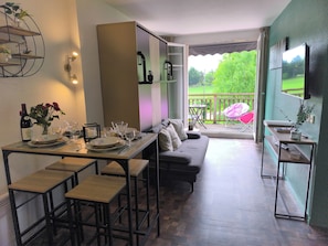 TV - Flat*** near Beaune center, quiet, swimming pool, sauna, golf (Levernois)