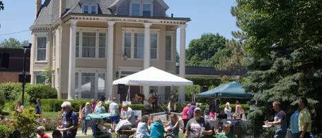 Restaurante al aire libre