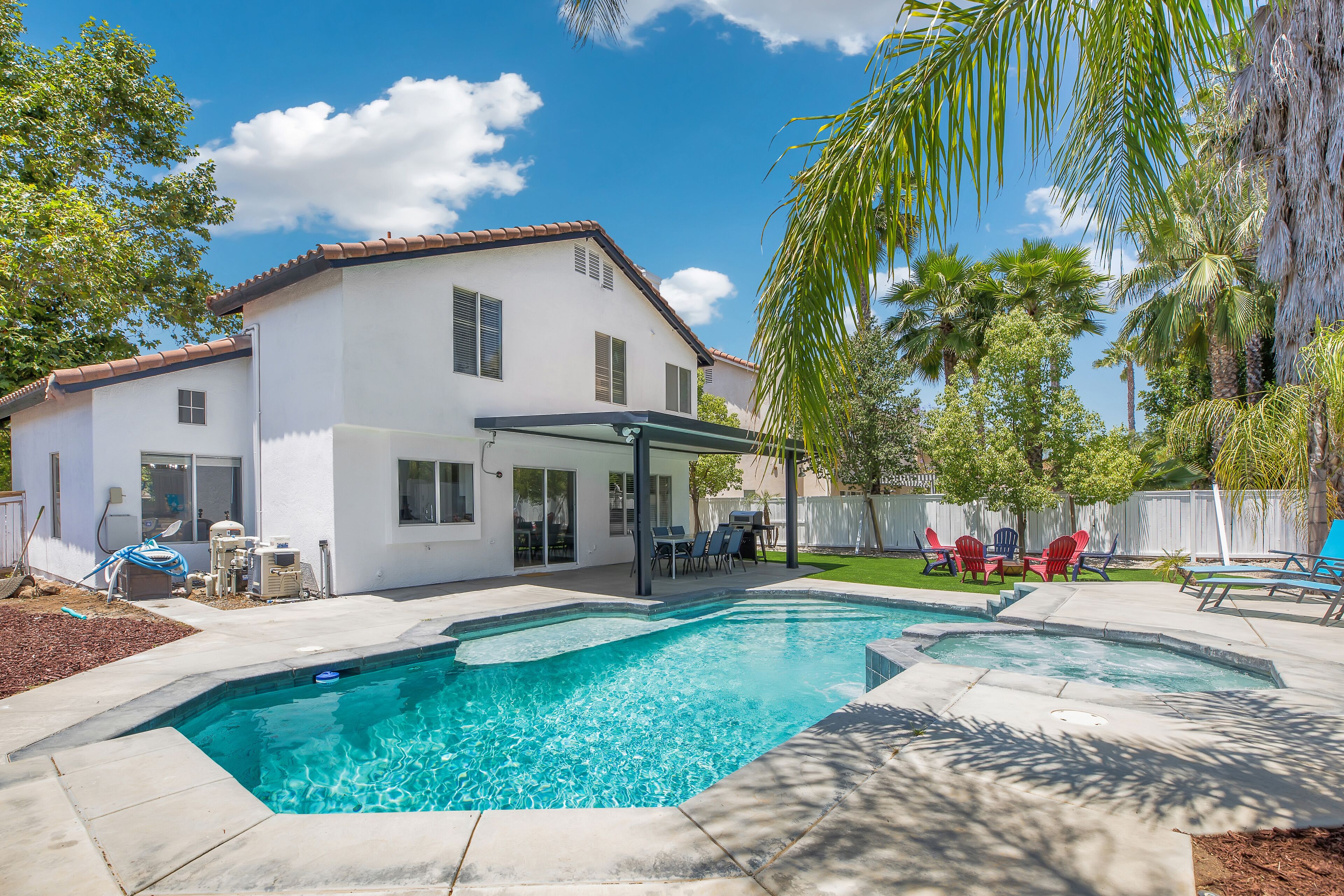 Luxury Tropical Modern Villa Pool Jacuzzi Game Room