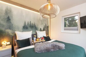 2 chambres, lit parapluie, Wi-Fi gratuit, draps fournis