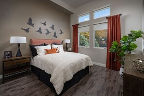 1 bedroom, iron/ironing board, bed sheets