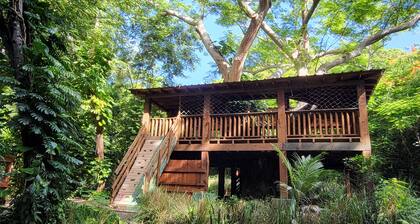 San Juan Charm: Forest Edge Retreat, City Access & Gated Privacy Close to Beach.