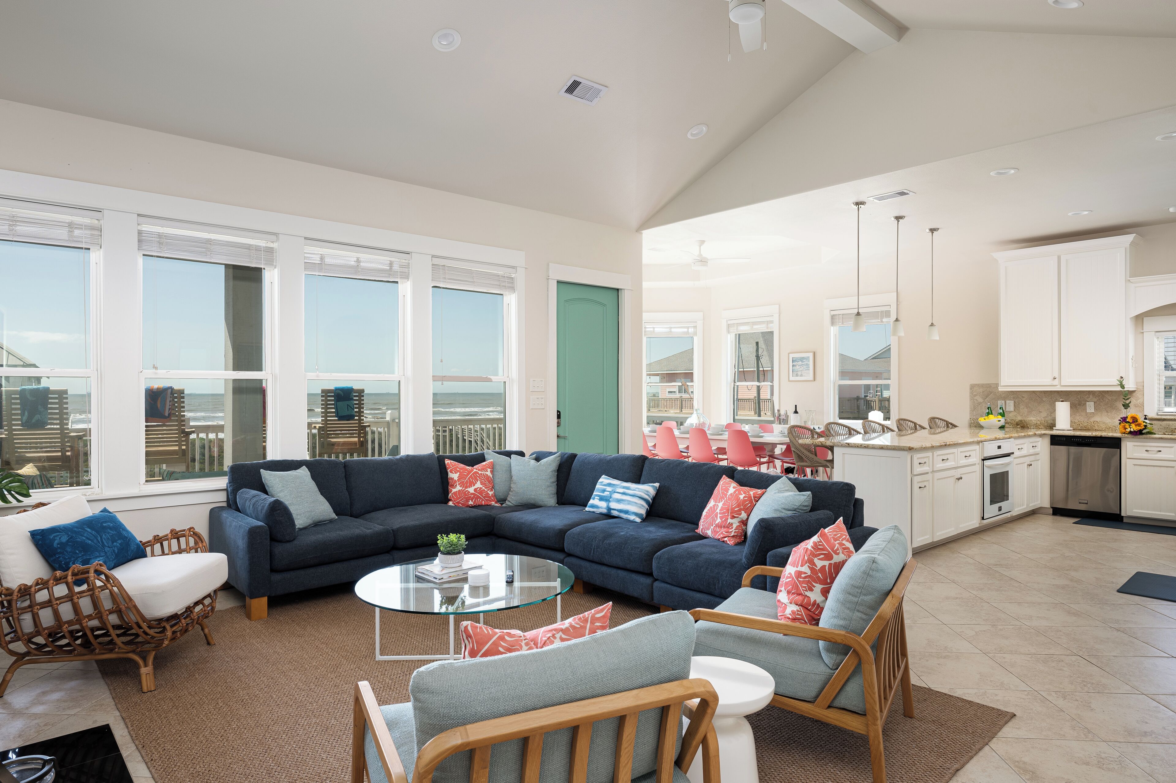 Smart TV, ping pong, books, offices