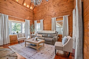 Smart TV, fireplace, video games, table football