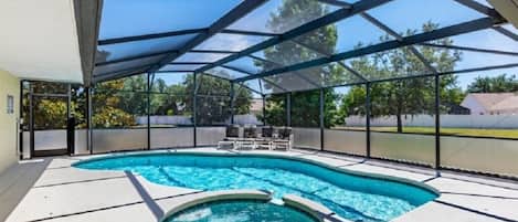 Außenpool, beheizter Pool