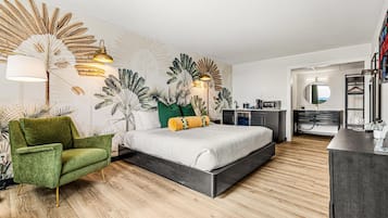 Premium bedding, down duvets, memory-foam beds, individually decorated