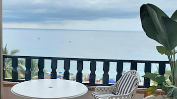 Appartement Ăconomique, 2 chambres, cuisine, vue plage | Vue de la chambre