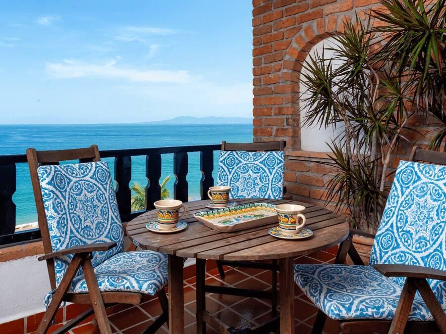 Economy Apartment, 2 Bedrooms, Kitchen, Beach View | Terrace/patio