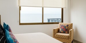 Appartement Économique, 2 chambres, cuisine, vue plage | Vue de la chambre