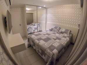 2 habitaciones, tabla de planchar con plancha, wifi y ropa de cama 