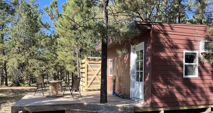 The little cabin in the woods! Nearby great trails and hunting!