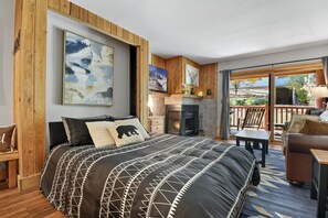 1 dormitorio, tabla de planchar con plancha, wifi y ropa de cama