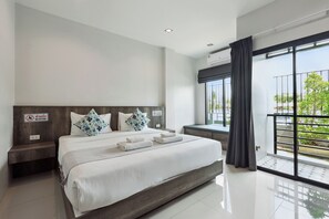 Double Room, Balcony | View from room - De Piraya Residence (Mai Khao)