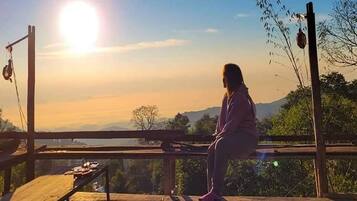 Villa - Baan Din with Round trip from Fang bus stop | Vista desde la habitación