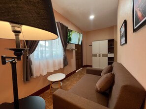 Apartamento conforto | 1 quarto, cortinas blackout, quartos à prova de som, Wi-Fi de cortesia