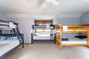 4 habitaciones, wifi y ropa de cama 