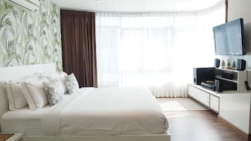 1 habitación, tabla de planchar con plancha y wifi