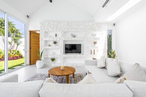 Vila superluxo | Área de estar | Smart TV