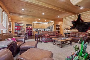 TV, fireplace, DVD player, offices
