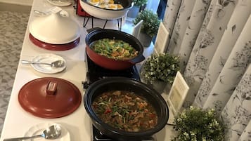 Daily buffet breakfast (THB 150 per person)