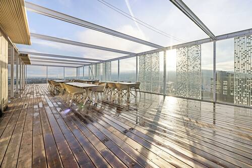 Rooftop terrace