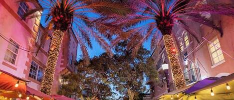 Restauration en plein air