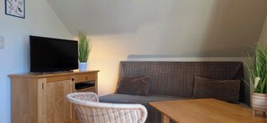 Télévision, lecteur de DVD, chaîne hi-fi