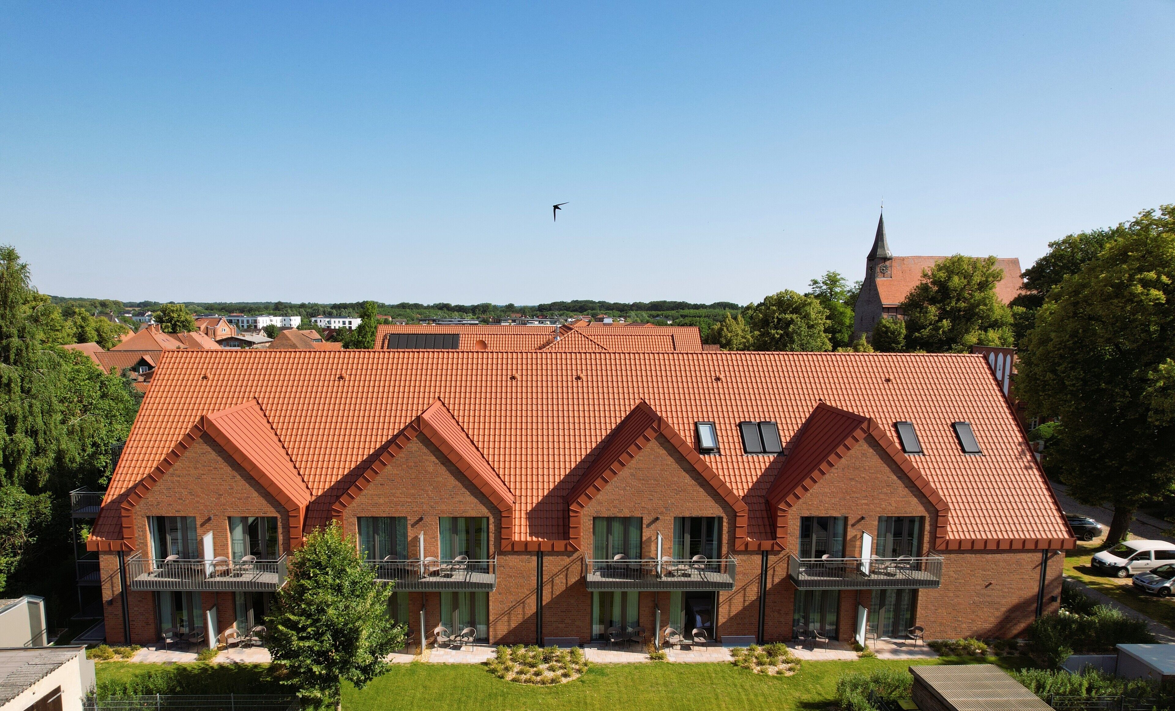 Fassade der Unterkunft
