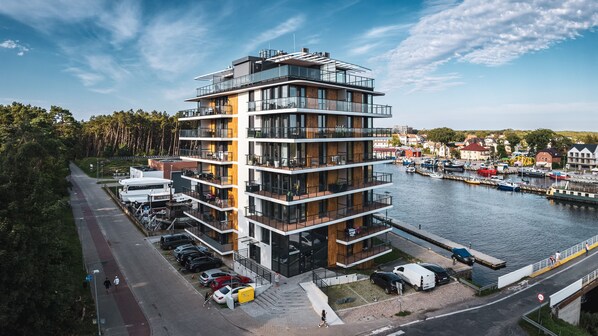 Façade de l’hébergement