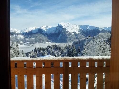 Morillon 1100, three bedrooms on the slopes