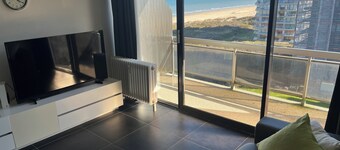 Charming sea-view studio with indoor pool