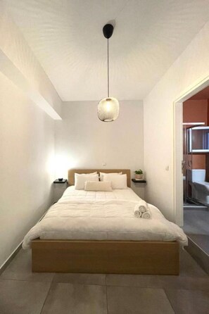 1 soveværelse, strygejern/strygebræt, gratis Wi-Fi, sengetøj