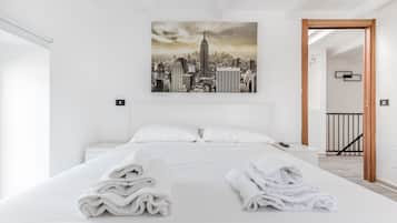 4 slaapkamers, een strijkplank/strijkijzer, wifi, beddengoed