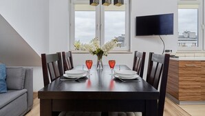 Studio, Balcony | Private kitchen - Comfortable Klimasa Studio by Renters (Wroclaw)