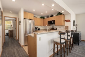 Condo, 2 Bedrooms | Private kitchen - Snowblaze A24 2 Bedroom Condo by RedAwning (Winter Park)