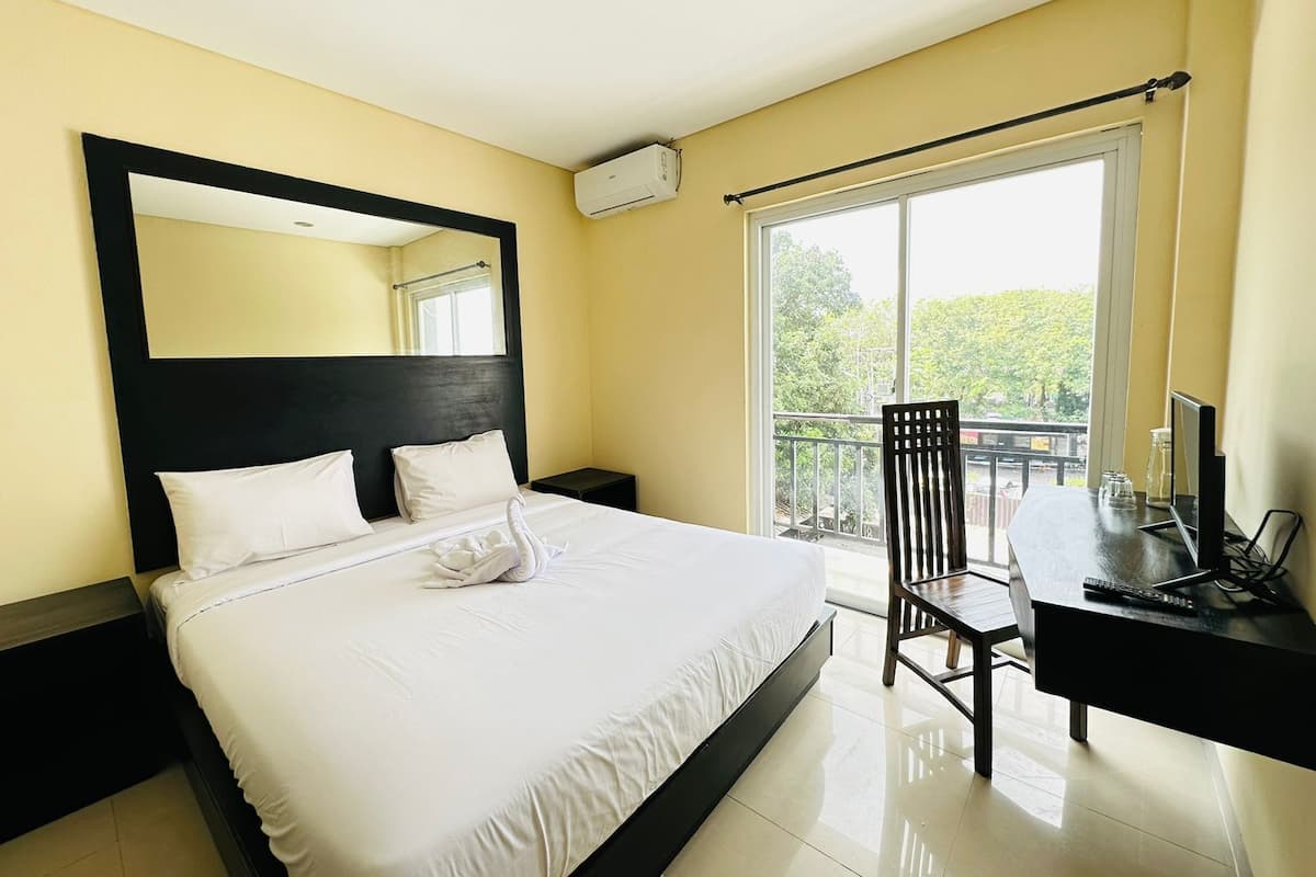 Camera Superior con letto matrimoniale o 2 letti singoli | Una scrivania, Wi-Fi gratuito, lenzuola