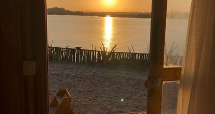 Vilaria Bangalô Vista mar da Praia de Tatajuba Mirante da Gamboa