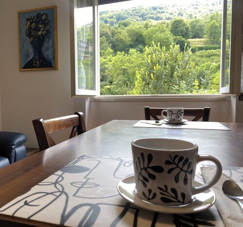 PURPLE COW appartamento con ruscello