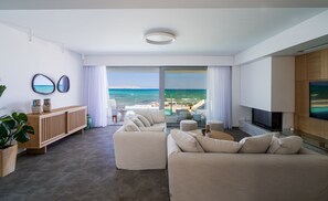 Living area - Dias Blue Villa (Hersonissos)