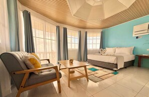 L2, Panoramic Double Room, Non Smoking, Sea View | 1 bedroom, in-room safe, blackout drapes, bed sheets