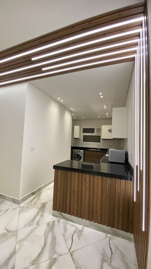 Electric kettle, dining tables