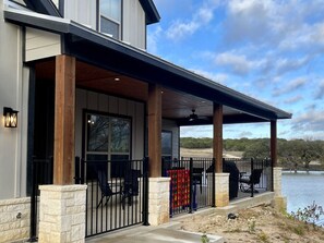 Exterior - Contemporary Waterfront Ranch Villa at Twin Canyons Longhorn Ranch (Granbury)