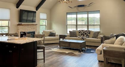 Contemporary Waterfront Ranch Villa at Twin Canyons Longhorn Ranch