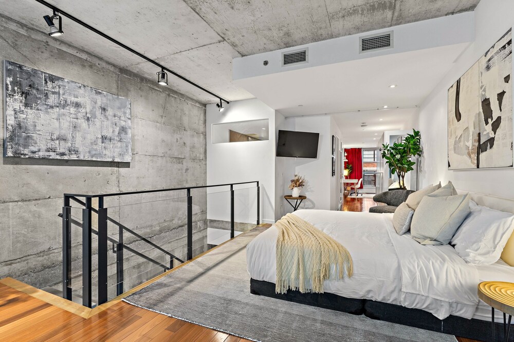 Photo inspiration: Fresh Look at Luxury Two Level Loft With Stunning Views Gym Parking The