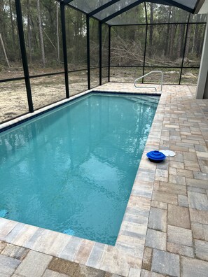 Opvarmet pool