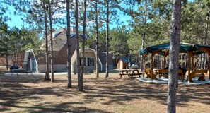 Overnattingsstedets uteområder