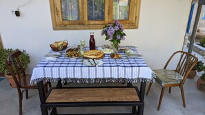 Terrace/patio - GreenHill - Your Guesthouse in Ubisa (Kharagauli)