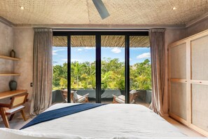 5 soverom, safe på rommet, strykejern/-brett og wi-fi (inkludert)